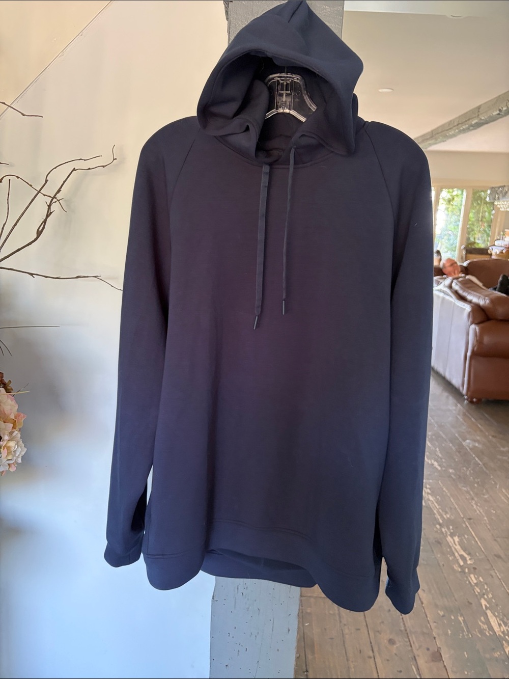 Men's Navy Hooded Sweatshirt - Classic Pullover Hoodie by lululemon